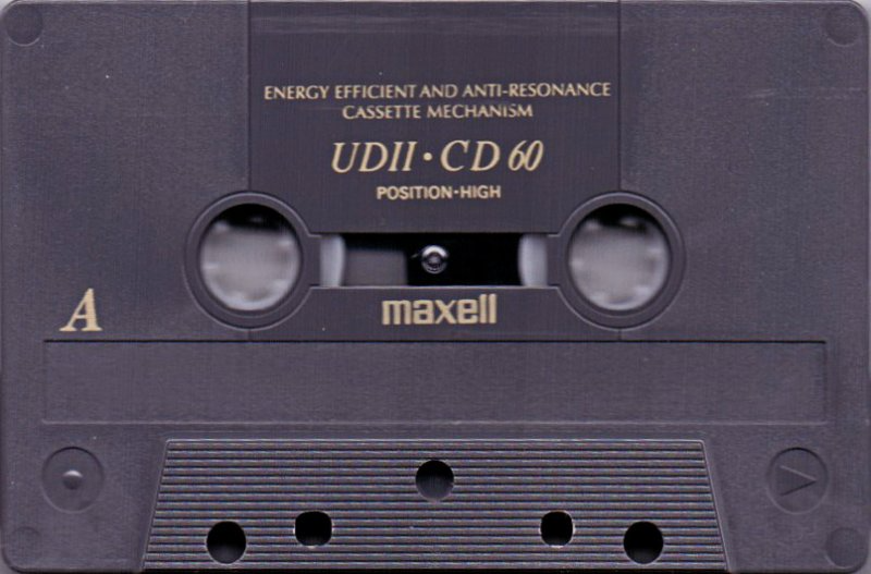 Compact Cassette: Maxell / Hitachi Maxell - UDII-CD 60