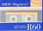 cover of Digital Audio Tape MBM Magnetic Type IV Metal