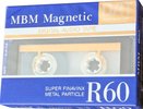 Digital Audio Tape MBM Magnetic 60 Type IV Metal Europe