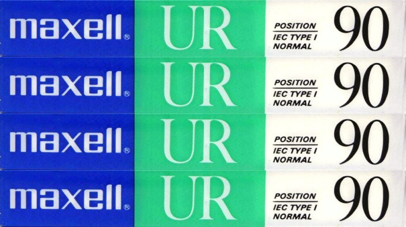 Compact Cassette: Maxell / Hitachi Maxell - UR 90