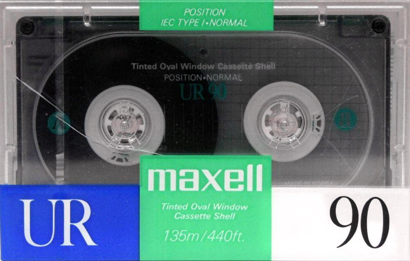 Compact Cassette: Maxell / Hitachi Maxell - UR 90