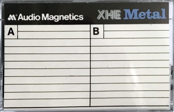 Compact Cassette Audio Magnetics XHE Metal 90 Type IV Metal 1979 Canada