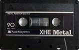 Compact Cassette Audio Magnetics XHE Metal 90 Type IV Metal 1979 Canada
