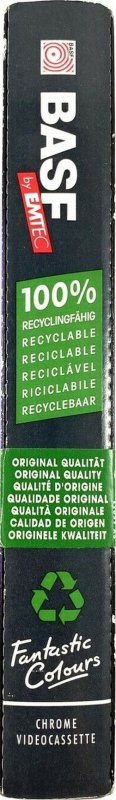 VHS, Video Home System BASF Cam Copy Master 30 Type II Chrome 1996 Europe