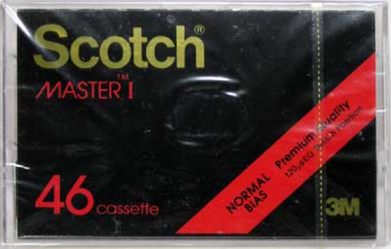 Compact Cassette Scotch Master I 46 Type I Normal 1981 Japan