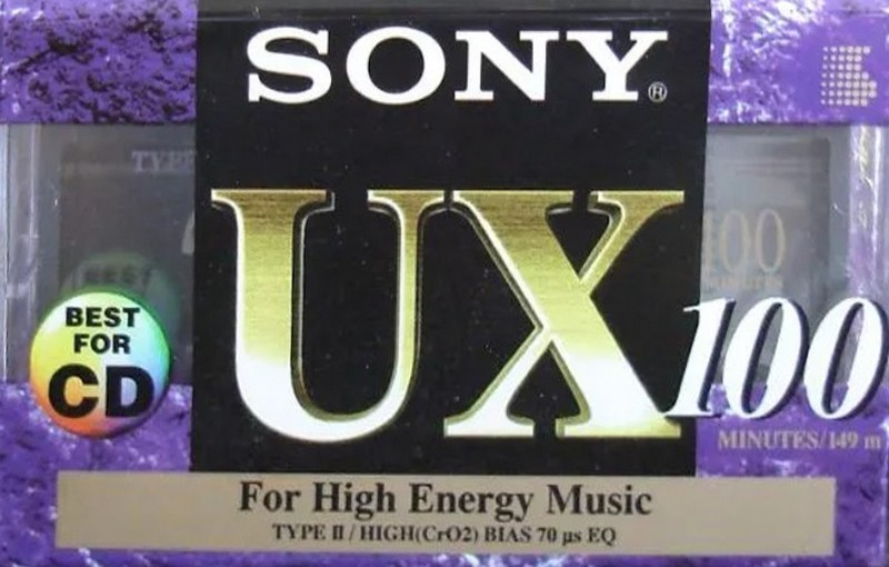 Compact Cassette: Sony  - UX 100