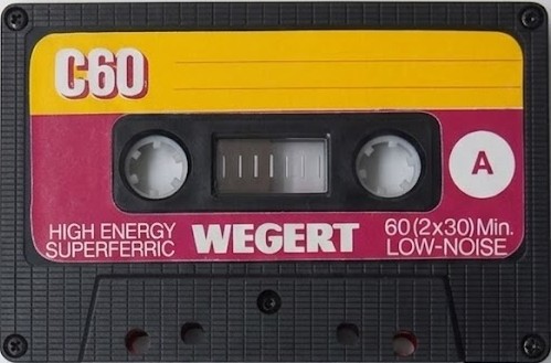 Compact Cassette Wegert 60 Type I Normal Unknown Country