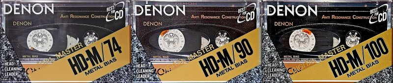 Compact Cassette: Nippon Columbia / Denon Denon - HD-M 90