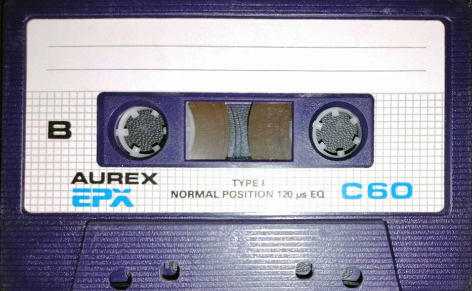 Compact Cassette Aurex EPX 60 Type I Normal 1980 Latin America