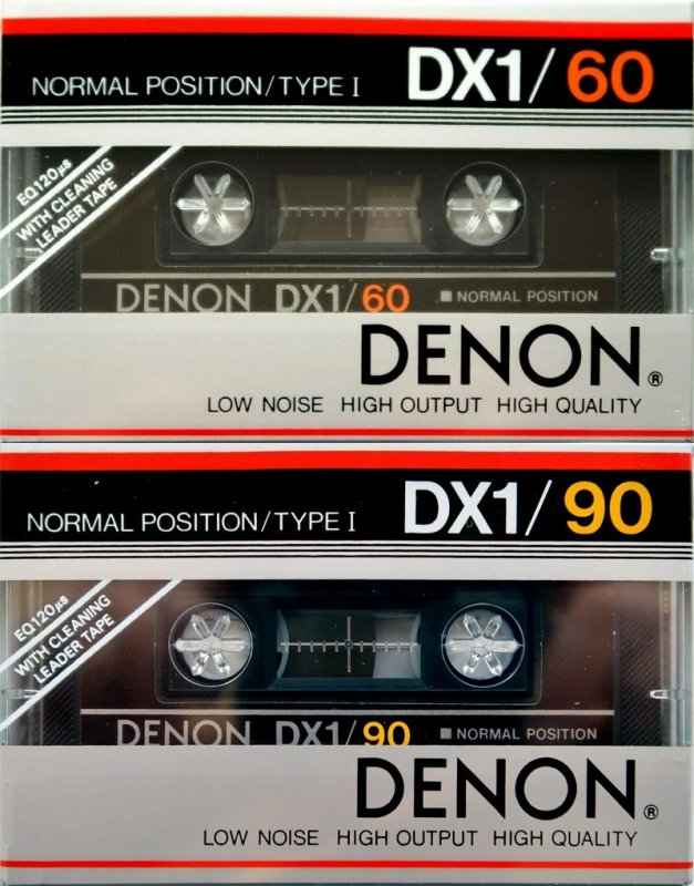 Compact Cassette: Nippon Columbia / Denon Denon - DX1 60