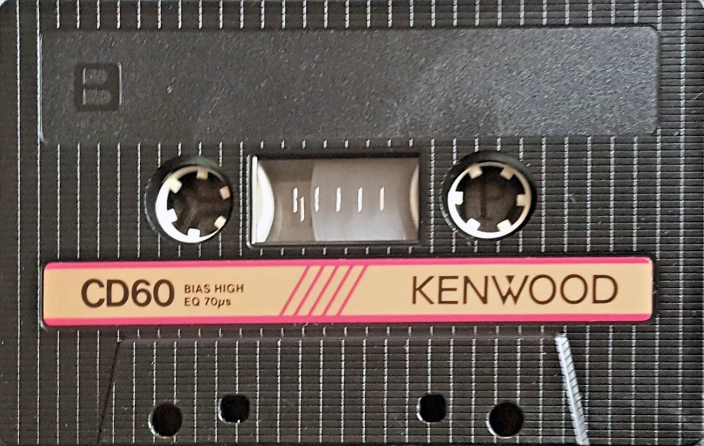 Compact Cassette Kenwood CD 60 Type II Chrome 1985 Worldwide