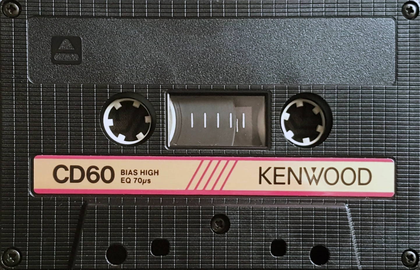 Compact Cassette Kenwood CD 60 Type II Chrome 1985 Worldwide