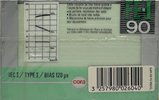 5 pack Cora Fe-I 90 Type I Normal 1992 Belgium