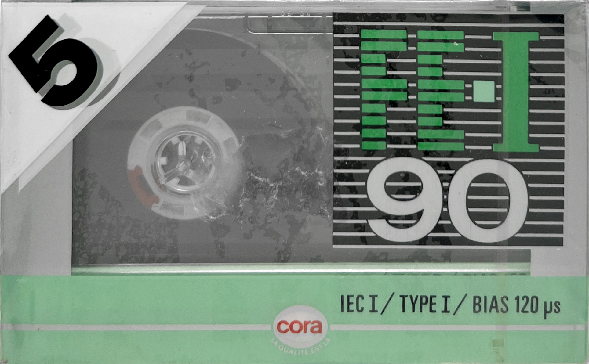5 pack Cora Fe-I 90 Type I Normal 1992 Belgium