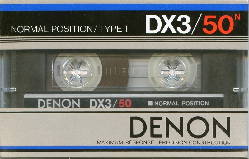 Compact Cassette: Nippon Columbia / Denon Denon - DX3 50