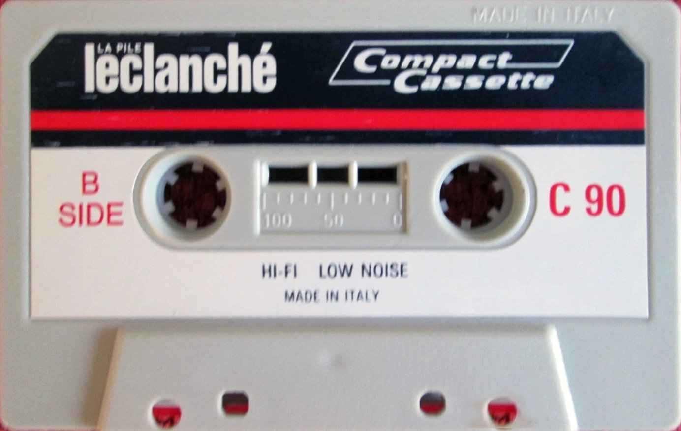 Compact Cassette La Pile Leclanche 90 Type I Normal Europe