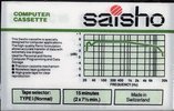Compact Cassette Saisho 15 Computer Cassette 1985 UK