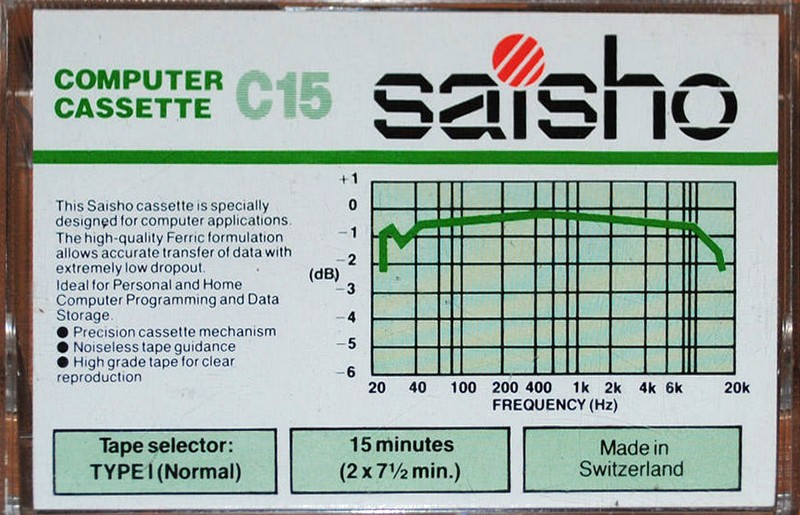 Compact Cassette:  Saisho -  15