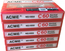 5 pack Acme MS 1000 60 Type I Normal 1995 Worldwide