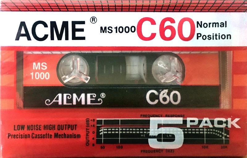 5 pack: Unknown Acme - MS 1000 60