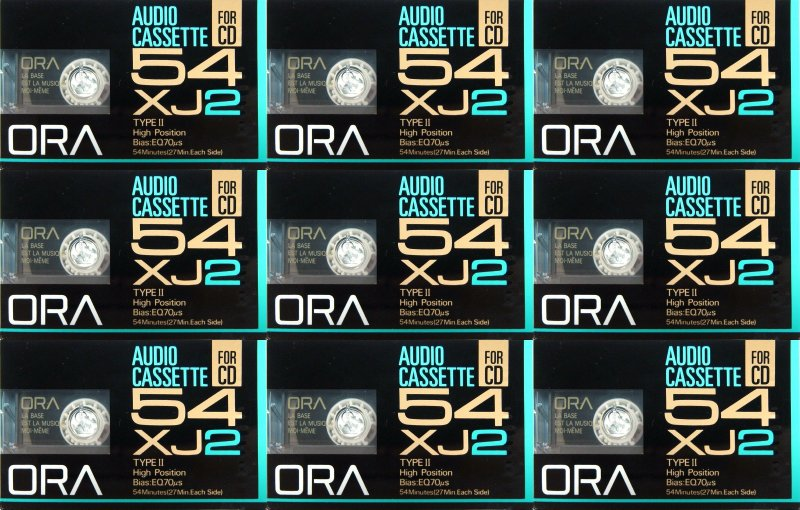 Compact Cassette:  Ora - XJ2 54