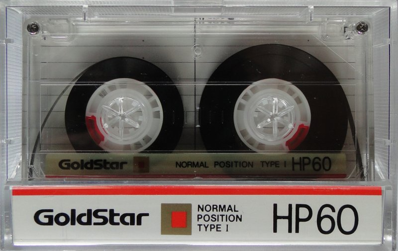 Compact Cassette: GoldStar / LG Goldstar - HP 60