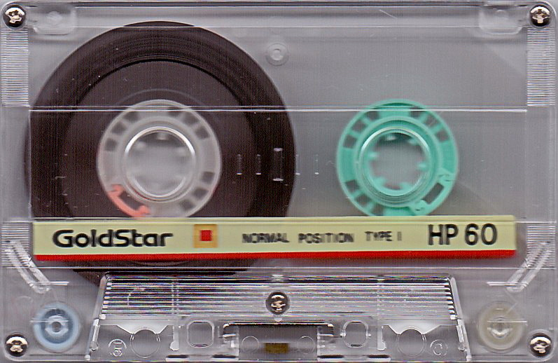 Compact Cassette: GoldStar / LG Goldstar - HP 60