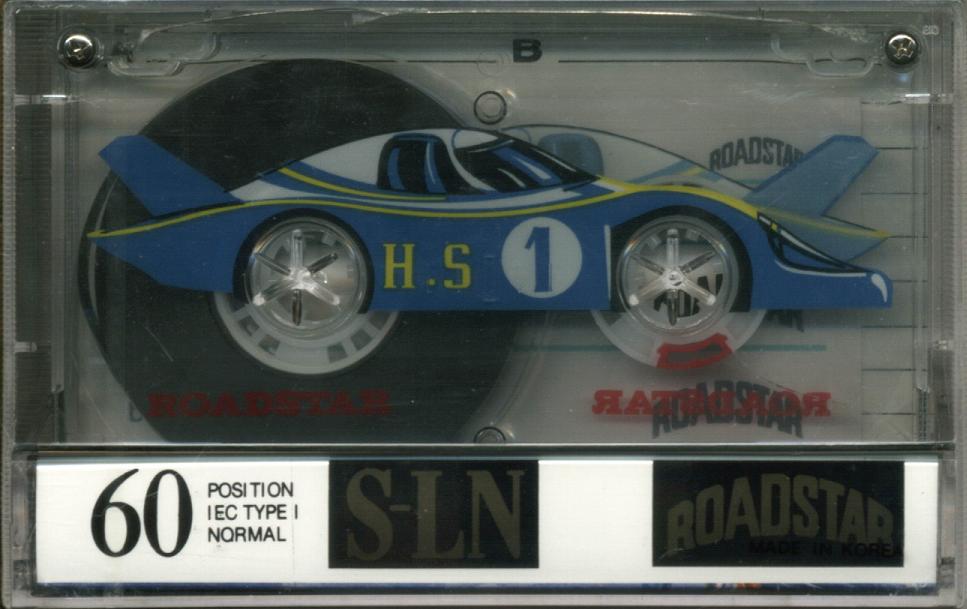 Compact Cassette Roadstar S-LN 60 "High Speed LX" Type I Normal Hong Kong