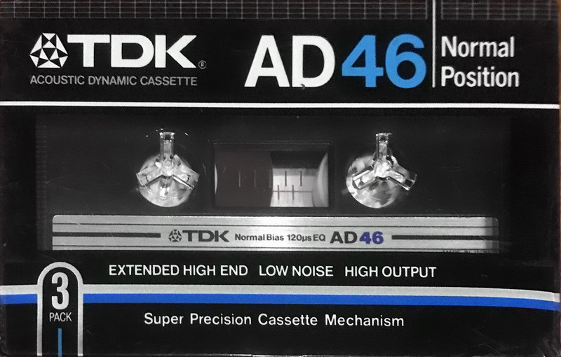 Compact Cassette: TDK  - AD 46