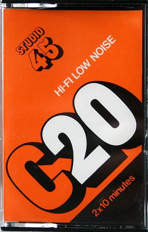 Compact Cassette Studio 45 20 Type II Chrome UK