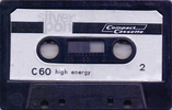 Compact Cassette Silver Pon high energy 60 Type I Normal 1978 Europe