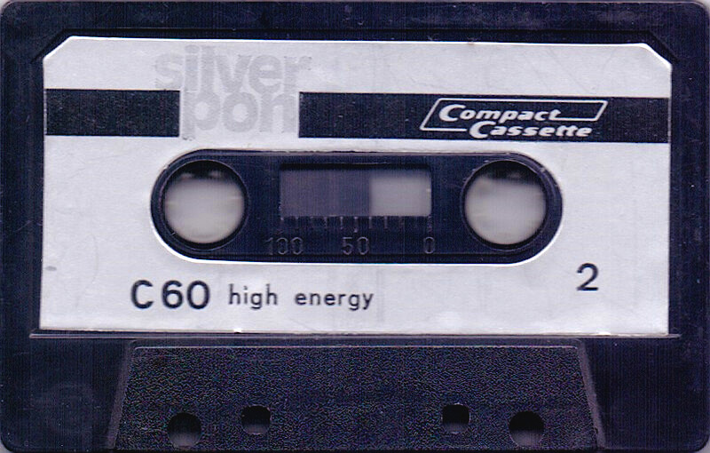 Compact Cassette: Unknown Silver Pon -  60