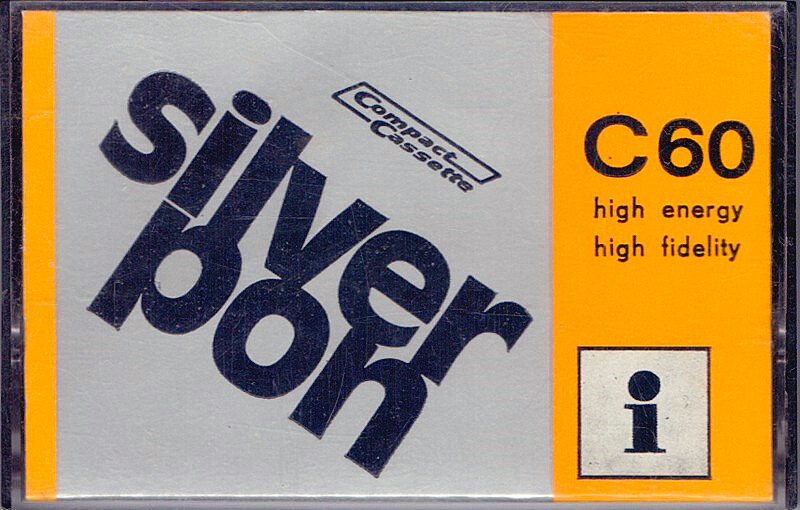 Compact Cassette: Unknown Silver Pon -  60