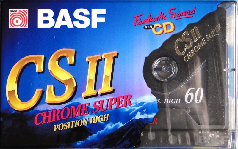 Compact Cassette: BASF  - CS II 60