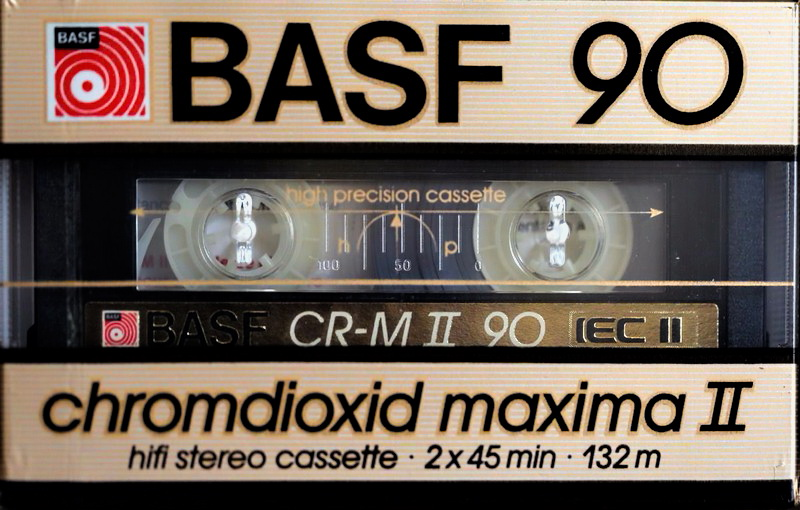 Compact Cassette: BASF  - Chromdioxid Maxima II 90