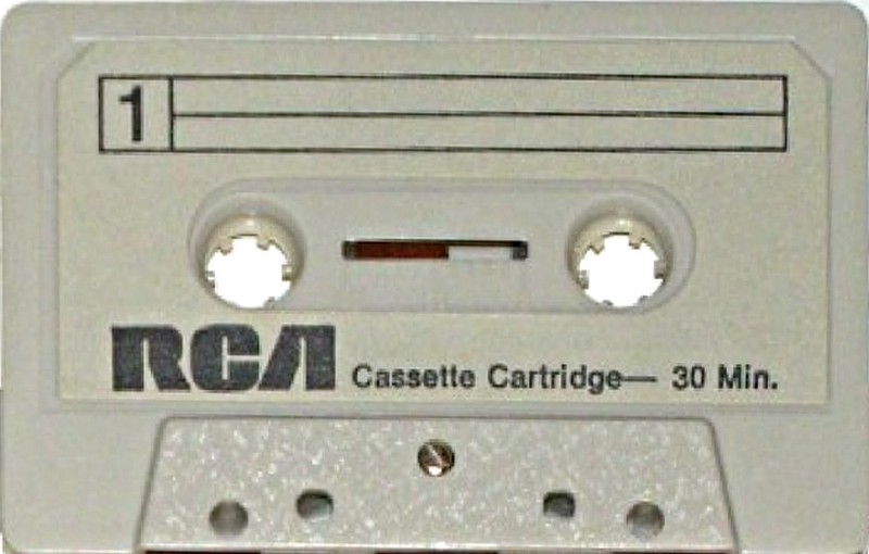 Compact Cassette:  RCA - Cassette Cartridge 30