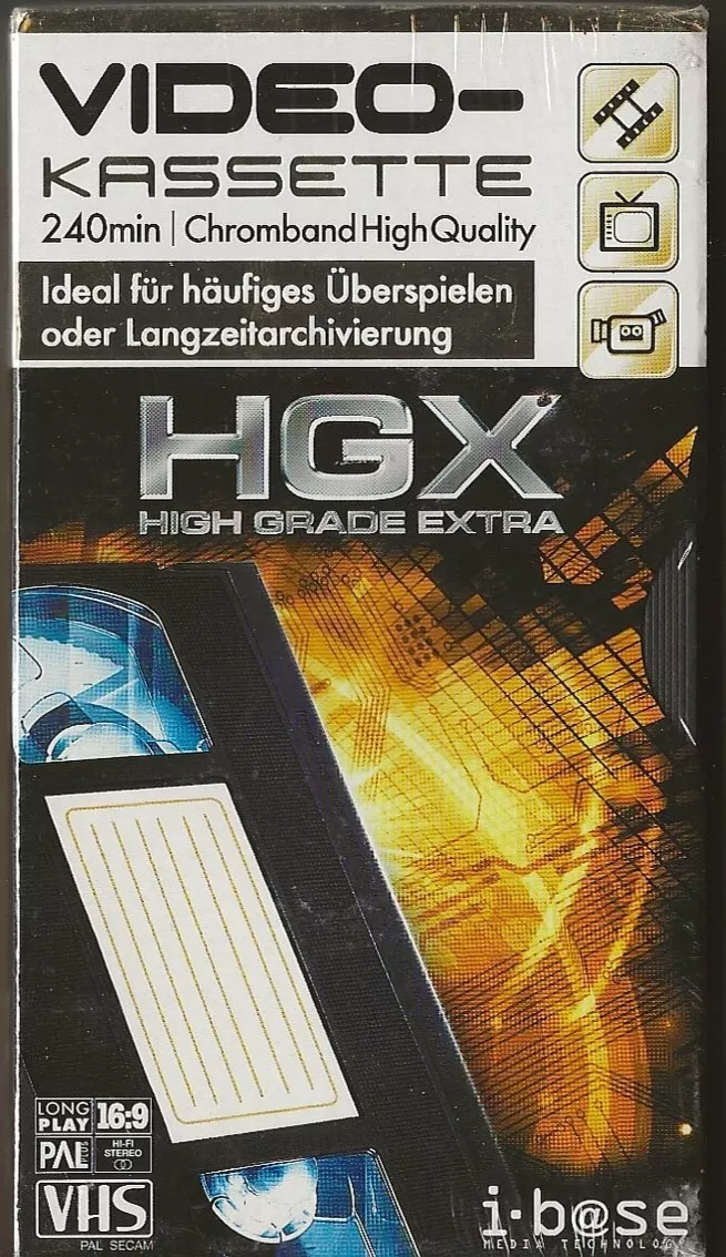 Compact Cassette i-b@se 240 "HGX" Type I Normal Germany