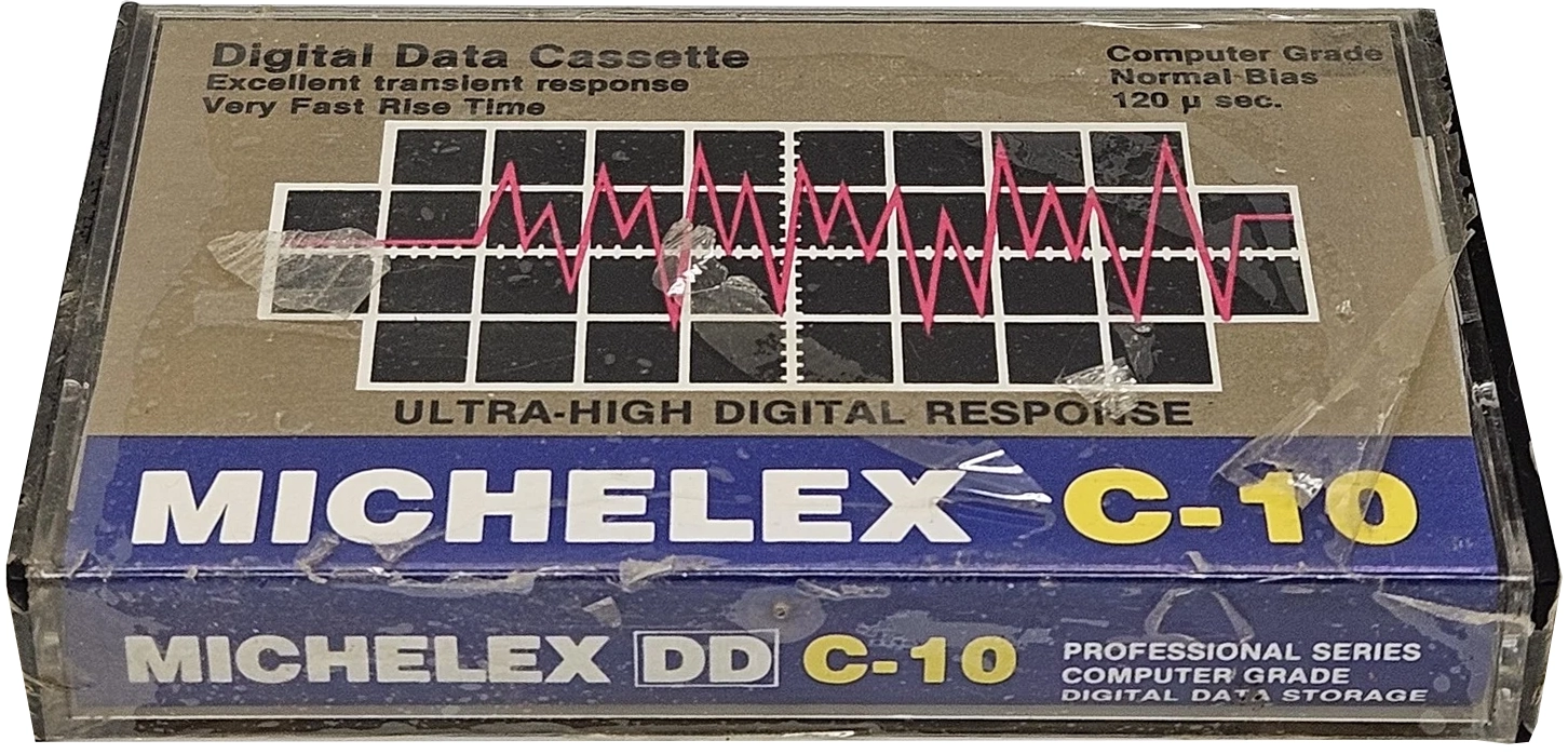 Compact Cassette Michelex DD 10 Computer Cassette 1981 North America
