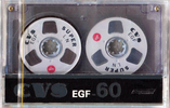 Compact Cassette CVS EGF LN 60 "Super" Type I Normal 1984 Japan