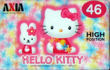 Compact Cassette AXIA Hello Kitty 46 "HK2A PK 46" Type II Chrome 2000 Japan