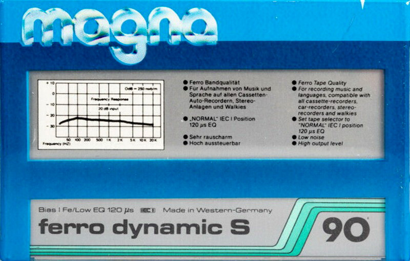 Compact Cassette: Magna  - Ferro Dynamic S 90