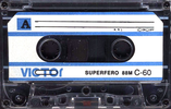 Compact Cassette Victor [Yugoslavia] 60 Type I Normal Yugoslavia