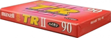 Compact Cassette Maxell TR 90 "TR2-90" Type II Chrome 1997 Japan