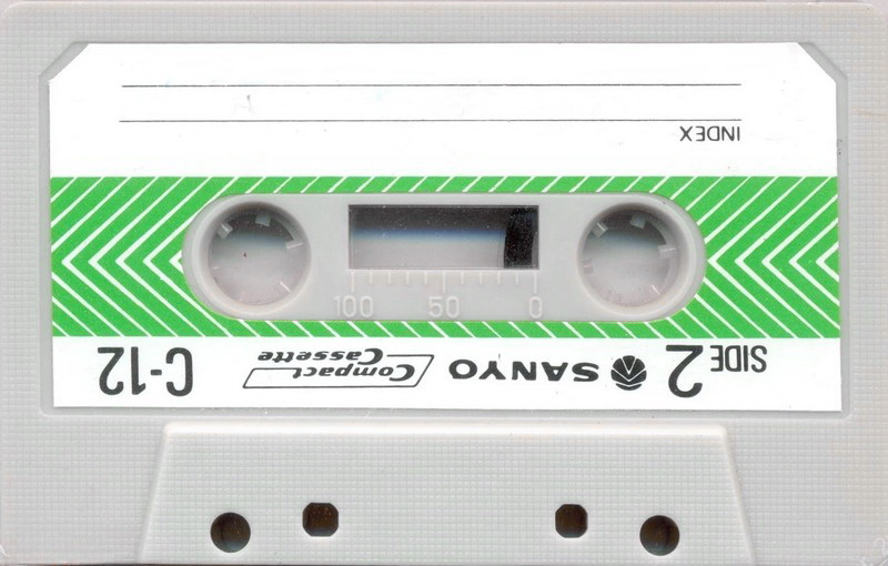 Compact Cassette Sanyo 12 Demonstration Tape Japan