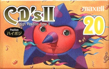 Compact Cassette Maxell CD`s II / CD`s 2 20 "CDS2-20J" Type II Chrome 1995 Japan