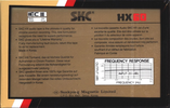 Compact Cassette SKC HX 60 Type II Chrome 1984 Europe