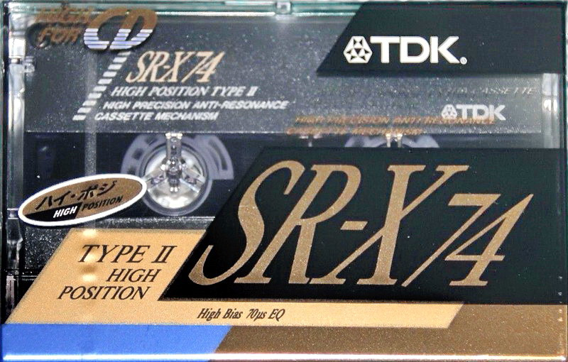 Compact Cassette: TDK  - SR-X 74