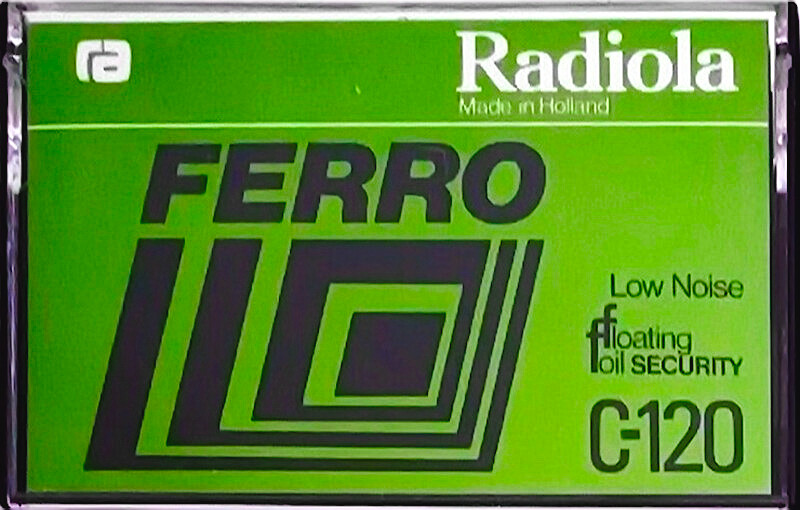 Compact Cassette Radiola Ferro 120 Type I Normal 1978 Europe