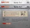 Compact Cassette Euroclube fx I 90 Type I Normal Portugal