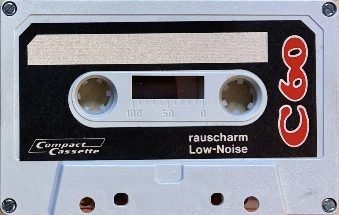 Compact Cassette No Name 60 "white" Type I Normal 1978 Europe